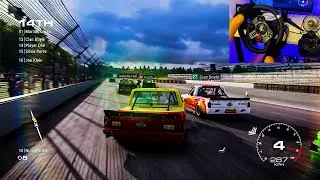 NASCAR DA YAPMADIK DEMEYİZ Logitech G29 Grid 2019