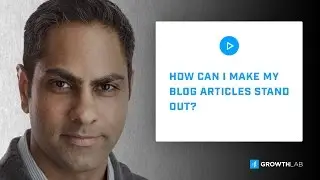 Ask Ramit - How can I make my blog articles stand out?