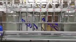 Automatic Servo Liquid Filling Machine 12 Head Liquid Filling Machine Gear Pump Liquid Filling