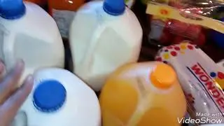 $204 De Compras para la Semana y el Menu