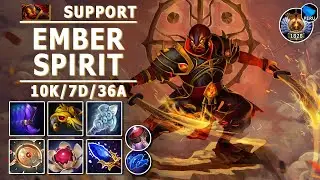 Ember Spirit Support | 7.31b | Pos 4 ES Play | Dota 2 Immortal Gameplay