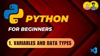 Variables and Data Types | Full Course for Beginners | Lecture 1|#pythonfullcourse #variables