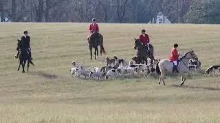 Moore County Blessing of Hounds 2022, Thanksgiving morning