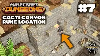 Where is the Cacti Canyon Rune Location in Minecraft Dungeons?