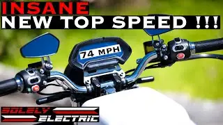 NEW Top Speed 74mph - Faster than your Surron / Talaria / Eride !!!