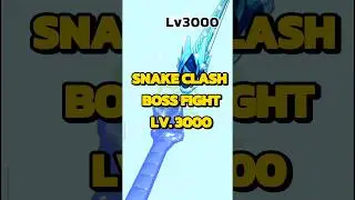 Snake Clash BOSS Fight LV. 3000 🐍 #snakeclash #snakegame #shorts