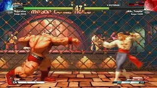 Street Fighter V - Bokeratsu (Vega) vs xWAx Templar (Zanguief)  - xWax Templar Rage Quit