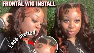AFFORDABLE AMAZON WIG INSTALL | TRENDY SKUNK STRIPE | Ucrown hair