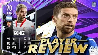 OMG! HE'S CRACKED! 🤯 - 90 WHAT IF GOMEZ PLAYER REVIEW! - FIFA 21 ULTIMATE TEAM