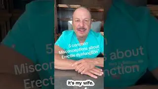 5 common misconceptions about erectile dysfunction #erectiledysfunctiontreatment #erectilefunction
