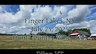 Finger Lakes 2025 (Hunt Country Vineyards) - Quad line stunt Kite - Djinn VT