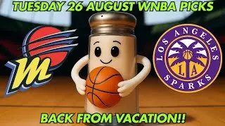 this bet already has 5+ points of CLV... WNBA Picks - Tuesday 26 August