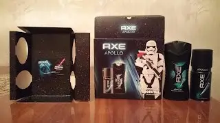 звОбзор (выпуск №2) - Распаковка подарочного набора Axe Apollo Звездные войны