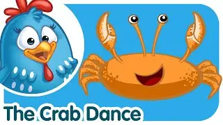 The Crab Dance | Lottie Dottie Chicken | Nursery Rhymes For Kids