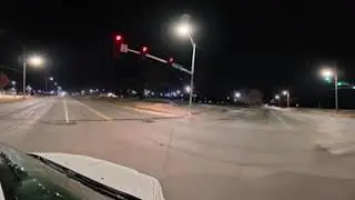 Driving from the Engineering Building at WSU to Exit 10B on I 135 in Wichita, KS (12/10/2025)