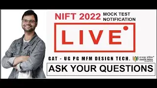 NIFT NEW NOTIFICATION ABOUT MOCK TEST | ASK YOUR QUESTIONS