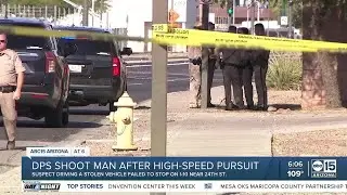 DPS shoot at man after high-speed pursuit