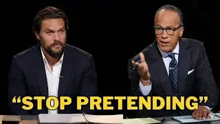 Lester Holt Shuts Down Jason Momoa on NBC Nightly News After Heated Exchange