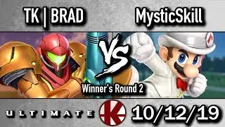 TK | BRAD (Samus) vs. MysticSkill (Mario) - Winner's Round 2