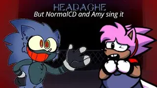 'CD Error'(Headache(Old) but Normal CD and Amy Rose sing it)(FNF COVER)