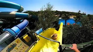 AquaBrava Aqua X Jump Yellow Jump Waterslide