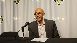 UCF 76, Evansville 56 - Johnny Dawkins Press Conference 🏀