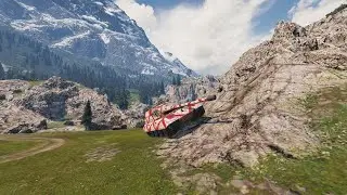 World of Tanks Jagdpanzer E100 PC Gameplay Replay.