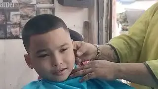 Buzz cut daw,pero bhe kumanta ka lang huh,huwag ka malikot.