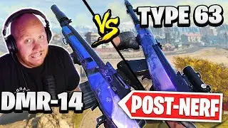 TYPE 63 VS DMR POST WARZONE NERF!