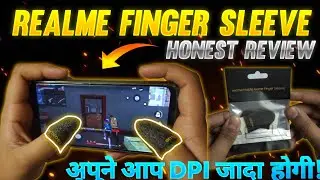 Realme Finger Sleeves Honest Review || Dpi कि जरूरत नही 😏 - Dragstar Gaming