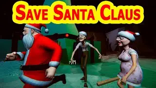 SANTA KLAUS IN DANGER. Saving Christmas Chapter. Grandpa and Granny House Escape. Christmas 2021