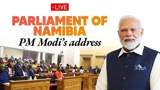 LIVE: PM Modi addresses Joint Session of the Parliament of Republic of Namibia - TV9