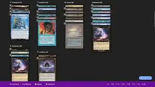MTG Legacy Tempo Doomsday vs Black Saga Storm