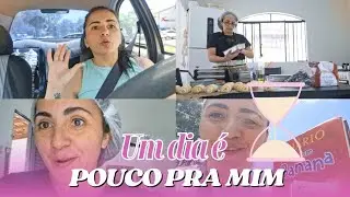 DIA AGITADO / FAZENDO PÃO PRA VENDER / RESOLVENDO COISAS E INDO AO MERCADO