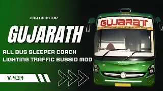 GUJARAT TRAFFIC MOD V4.3.4 All' SLEEPER COACH LIGHTNING TRAFFIC MOD OBB+APK #bussidindonesia