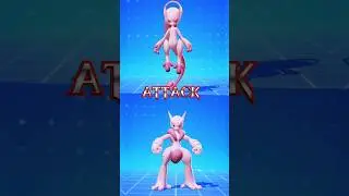 Mewtwo X Vs Mewtwo Y । PokemonUnite 💥 Stronger?? #pokemonunite #pokemon #shorts
