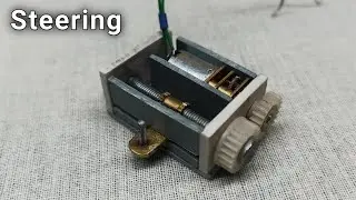 New Improved Steering Mechanism with N20 Gear Motor