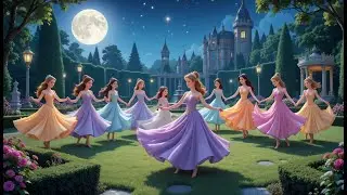 The 12 Dancing Princesses 👑✨ | Magical Fairytale Story for Kids | Bedtime Story Read Aloud
