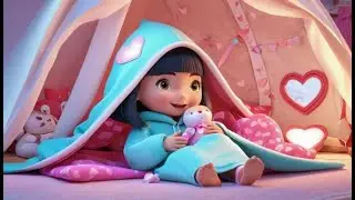 Mia Mouse Hugs Her Doll | Sweet Bedtime Rhyme for Kids | Gentle Mouse Song for Toddlers