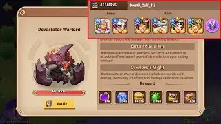 VC124 - Devastator Warlord vs PvE team w CC