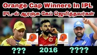 IPL All Time Orange Cap Winner List From 2008 to 2019  I | VIVO IPL 2019