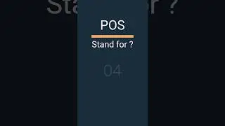POS means ?
