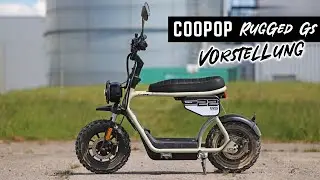 Der perfekte 45km/h Roller für deinen Campervan! Coopop Rugged GS