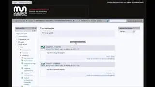 Distintos tipos de foros en Moodle