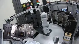 Instron&reg; |  AT6 6-Axis Robotic Automated Testing System Example Configuration