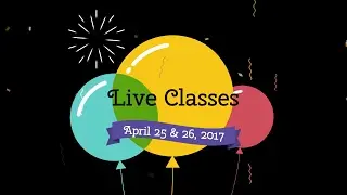 Live Balloon Class Announcement - Sold Out