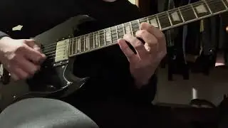Born Of Osiris - 'Follow The Signs' Guitar Solo Cover no Bt and shred Improv...
