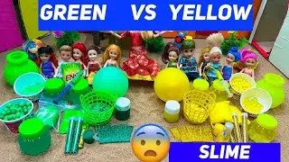 வசந்தகாலம் Episode 150 | Green vs Yellow Slime Challenge 🤩 | ஜெயிக்கப்போவது யாரு 🤔| Classic Barbie