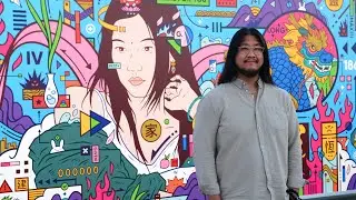 Художники оживляют парковку в AsiaTown в Кливленде
