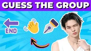 🎵 GUESS THE K-POP GROUP BY EMOJI! 🌟 KPOP QUIZ CHALLENGE (2025) | Can You Get 100%? 🔥